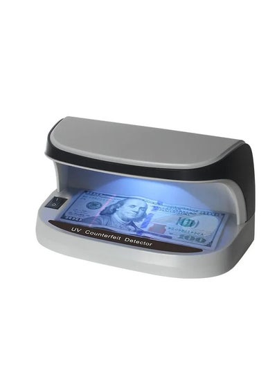 Buy Mini Money Detector Auto UV LED light Counterfeit Watermark Recognition with Built-in Battery in UAE