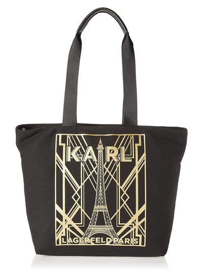 اشتري Karl Lagerfeld Paris Women's Kristen Bag Bag, Logo Line, One Size في مصر