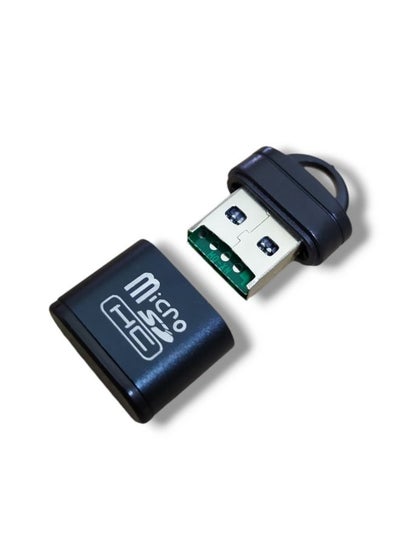 Buy External memory card reader microSD (T-Flash) black color in Egypt