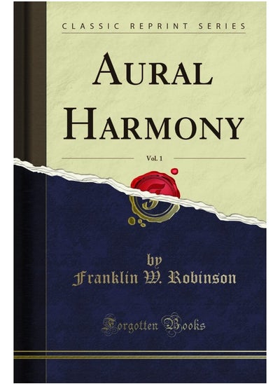 Buy Aural Harmony, Vol. 1 (Classic Reprint) in UAE