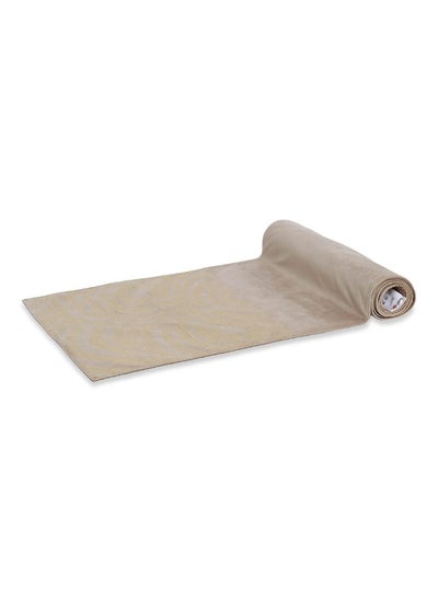 Buy Nami Table Runner, Gold - 35X220 Cm in UAE