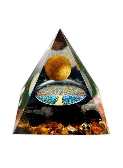 اشتري Moonstone Crystal Orgone Pyramid Crystal Energy Tower Nature Reiki Chakra Crushed Stone Jewelry Flower of Life Crystal Pyramid Healing Chakra Pyramid في الامارات