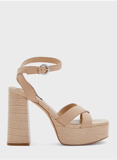 اشتري Open Toe High Heel Sandals في الامارات