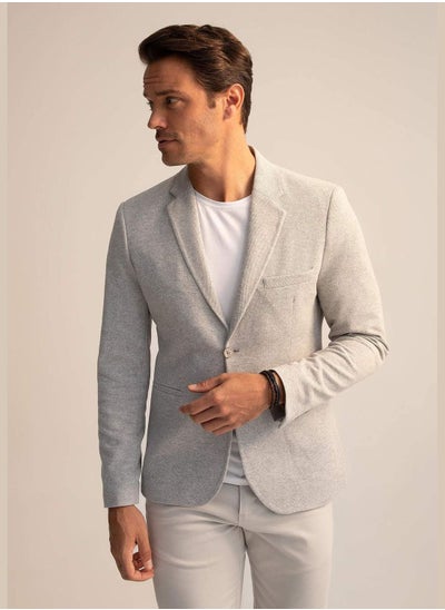 Buy Slim Fit Blazer Jacket in UAE