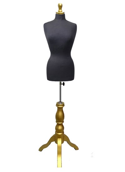 Buy Black Mannequin with Golden Base in Saudi Arabia