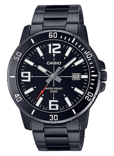 Buy Casio MTP-VD01B-1BVUDF Enticer Quartz Stainless Steel Men's Watch in UAE