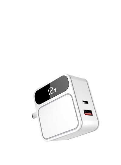 Buy A835 PD Plus QC FAST CHARGER-EU PIN - White in Egypt