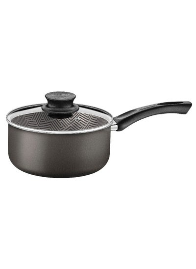 Buy Paris 22cm Graphite Aluminum Saucepan with Internal PFOA Free Nonstick Coating in UAE