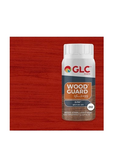 Buy GLC Woodgard JBW Paints - High Quality Wood Stain for Coloring Wooden Surfaces - Orange 202 - 0.250 L in Egypt