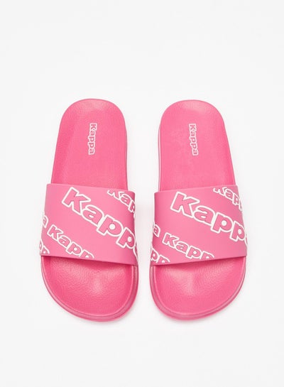 Buy Womens Logo Embossed Slide Sandals in UAE