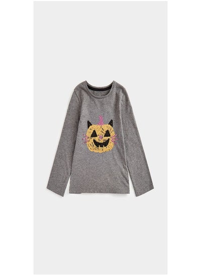 Buy Pumpkin Cat Halloween T Shirt in Saudi Arabia