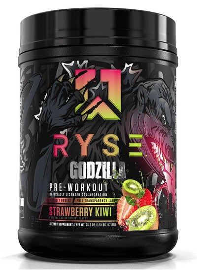 اشتري Pre Workout Godzilla Strawberry Kiwi, 40 servings 716 g في الامارات