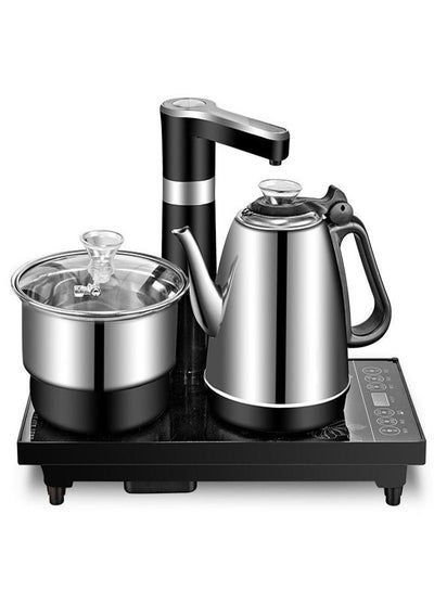 Buy Automatic Electric Boiling Water Tea Kettle and Induction Cooker Stove Set in UAE