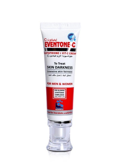 Buy Eventone C Cream 30g Skin lightening and brightening cream with L glutathione and Vitamin C in UAE