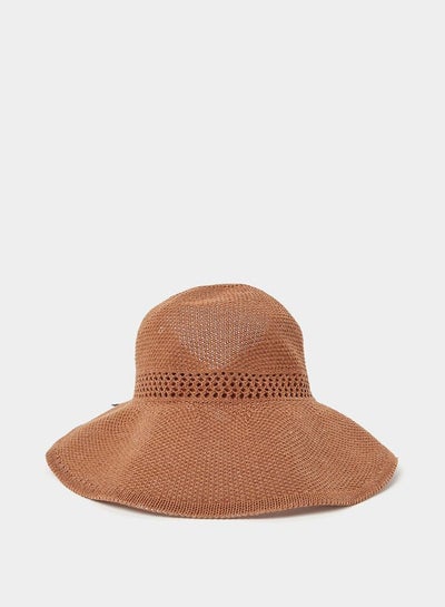 اشتري قبعة قش مزينة بفيونكة في السعودية