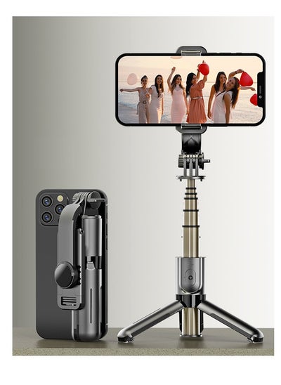 اشتري Bluetooth remote control phone selfie stick aluminum alloy في الامارات