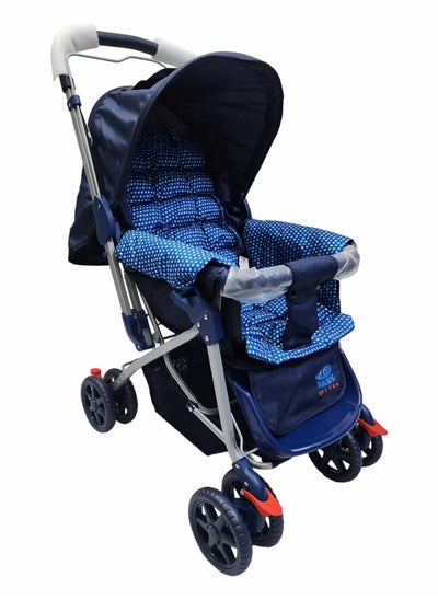 Buy Baby Stroller Pram 0-3 Years Reversible Handle Light Weight Canopy in Saudi Arabia