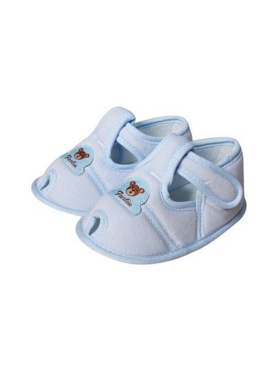 Buy Pair Of 1 Baby Booties Blue in UAE