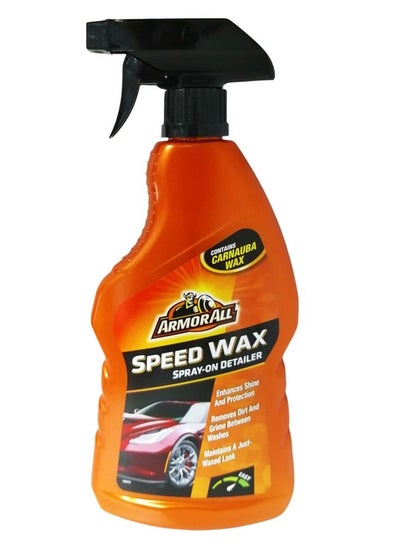 اشتري Speed Wax Spray-On Detailer - Contains Carnauba Wax 500ml في الامارات