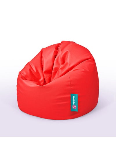 Buy Medium waterproof Bean bag Flamingo Red in Egypt