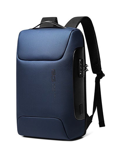 اشتري Travel Laptop Backpack  Business Anti Theft Slim Durable Laptops Backpack Gifts for Men & Women Water Resistant College School Computer Bag Bange. Blue في الامارات