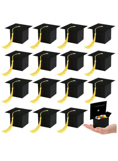 Buy 24 Pack Graduation Hat Candy Box 2022 Graduation Gift Box with Fringe for Graduation Party Supplies Decorative Candy Chocolate Souvenirs in UAE