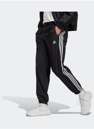 Buy Aeroready Essentials Elastic Cuff Woven 3-Stripes Tracksuit Bottoms in Egypt