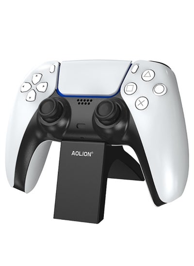 Buy Aolion PS5 Handle Bracket Game Controller Desktop Holder Stand - Universal Design for Switch Pro/xbox Series x/PC/Steelseries/Steam & More Display Rack(Black) in UAE