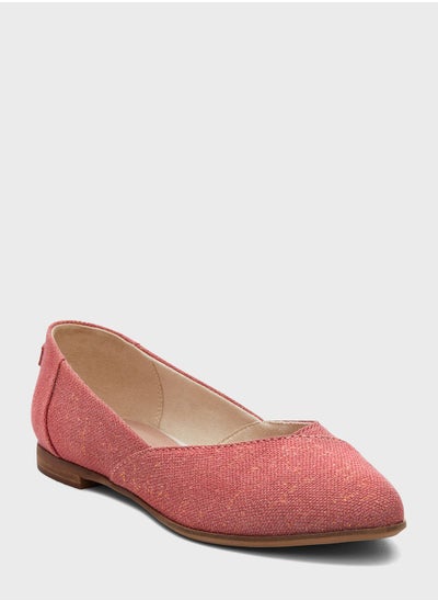 Buy Pointed Toe Flat Slip Ons in UAE