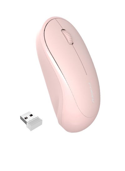 Buy FV-185 Wireless 2.4Ghz Office Mouse – Energy Saving Lightweight -10m Range | Pink in Egypt