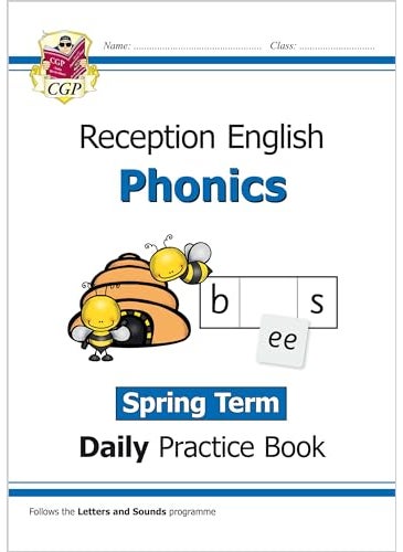 Buy New Phonics Daily Practice Book Reception Spring Term in UAE