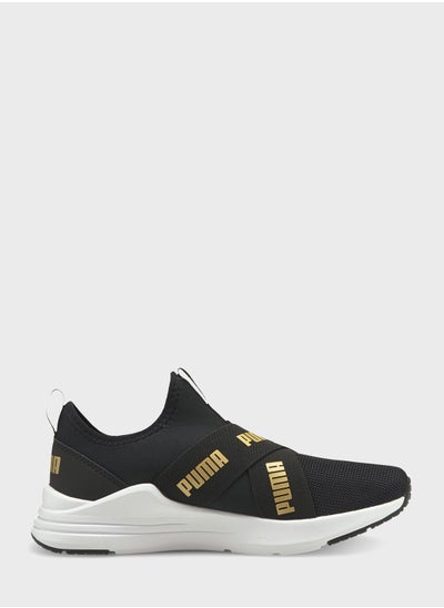 Buy Youth Wired Run Slip On Flash Bla in UAE