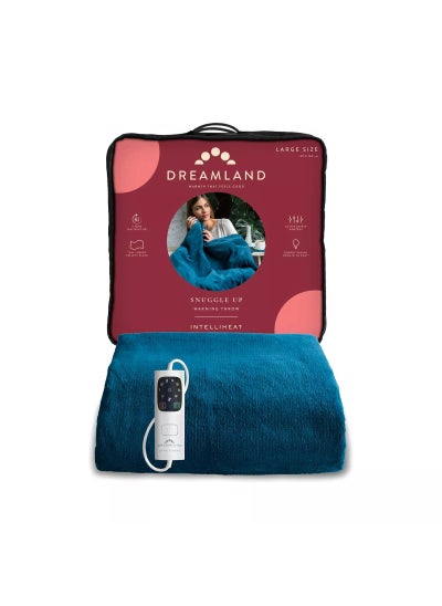 Buy Dreamland Intelliheat Throw - Teal in UAE