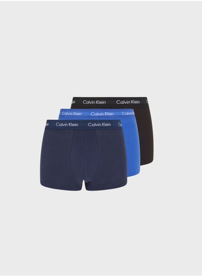 Buy 3 Pack Logo Band Trunks in Saudi Arabia