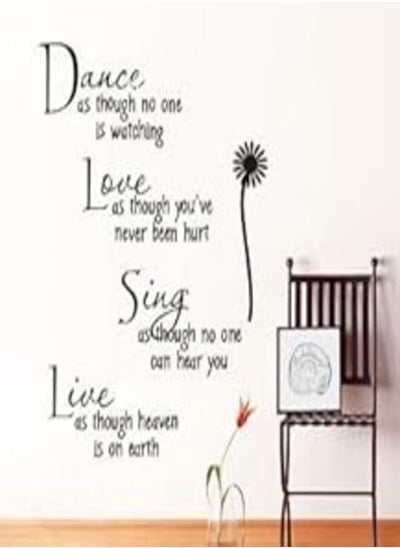 اشتري Modern Wall Sticker 0018 Living Room, Bedroom, Bathroom, Kitchen, Dining في مصر