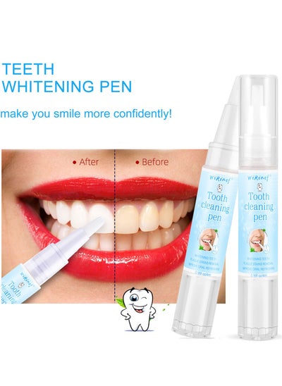 Buy Teeth Whitening Pen, Teeth Whitening Essence， Remove Plaque Stains ，Dental Tools Whiten Teeth ，Oral Hygiene Tooth Whitening ，Intensive Stain Removal Teeth Reduce Yellowing. in Saudi Arabia