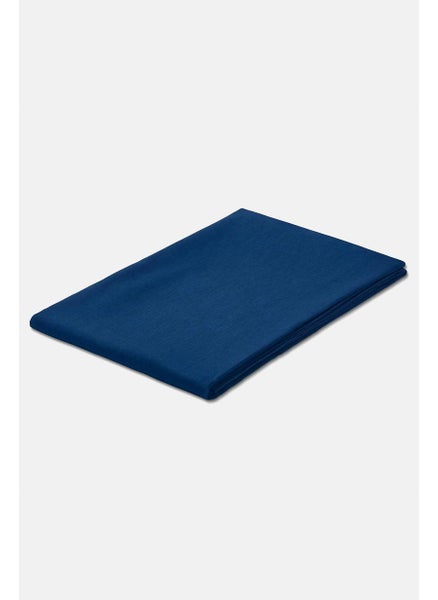 Buy Linen Table Cloth 150 x 275 cm, Blue in UAE