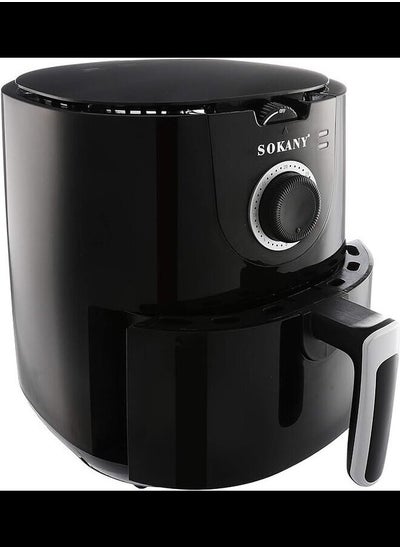 Buy Sokany AF-002 Air Fryer, 5 Liters - Black (International warranty) - 220V supply voltage and 50Hz in Egypt