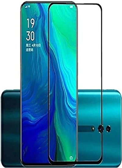 Buy Generic Dragon 5D glass screen protector for Oppo Reno 2 Black edges in Egypt