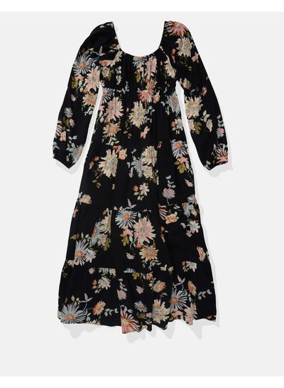 AE Long-Sleeved Tiered Midi Dress price in Egypt | Noon Egypt | kanbkam