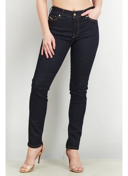 Buy Women Super Skinny Fit Stretchable Denim Jeans, Denim Blue in Saudi Arabia