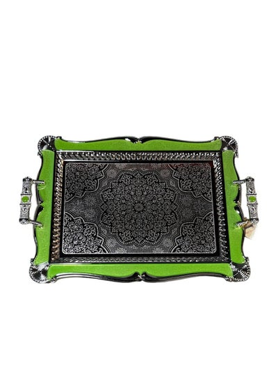 اشتري Silver Plated Rectangular Tray في الامارات