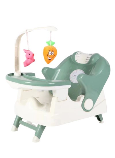 Buy Baby Dining Chair For Eating Multifunctional Foldable Children'S Shampoo Chair Household Portable Children'S Dining Table Seat Toy in Saudi Arabia