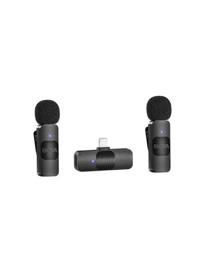 Buy BOYA BY-V2 Ultracompact Wireless Microphone System for iOS Devices (2.4 GHz) in Egypt