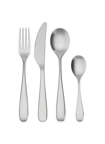 Buy 24-piece cutlery set stainless steel in Saudi Arabia