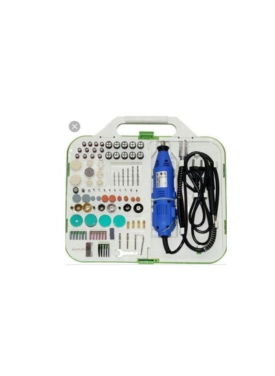 Buy Rotary tool set with keyless multi chuck and flexible shaft in UAE