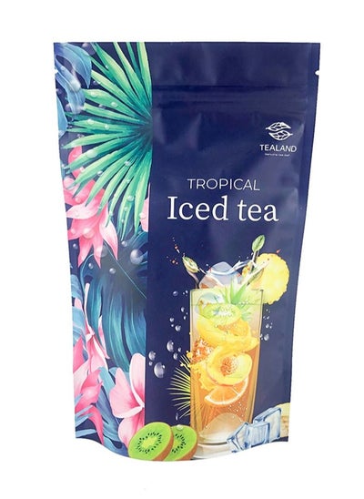 Buy Black Iced Tea Peached Invigorating Aroma Loose Leaf Malty Robust Genuine Tea 100g in UAE