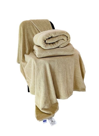 Buy Bath Towel Made of 100% Cotton Multi-Size in Saudi Arabia