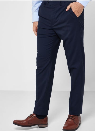 Buy Essential Slim Fit Pants in UAE