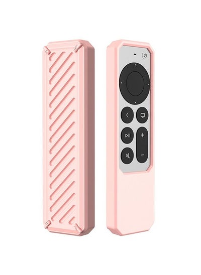 اشتري Remote Cover for New Apple TV 4k (2nd Generation) Case - Light Pink في الامارات